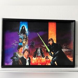 STAR WARS Star Wars Legends Emperor Palpatine lea Luke Skywalker Art Poster